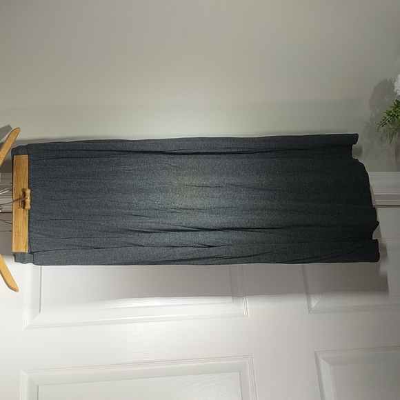 Gray Maxi Skirt - Picture 2 of 2